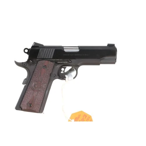Colt Mfg O4842XE 1911 Lightweight Commander Single 9mm 4.25 9+1 Black G10 Grip Blued