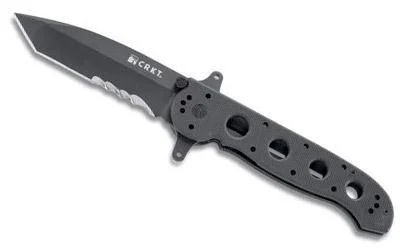 Columbia River Knife & Tool M16-14sfg 3.875 Black Combo Tanto