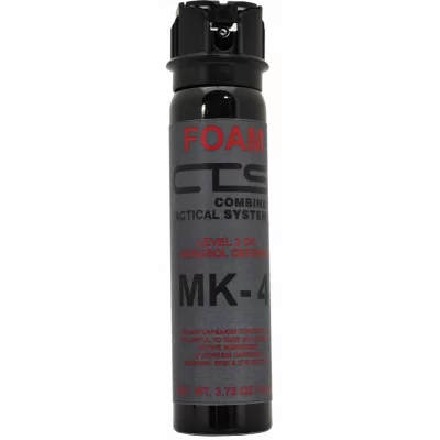 Combined Tactical Systems MK-4 Level 2 OC Foam, 3.75 OZ