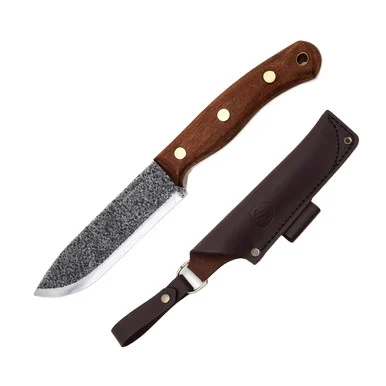 Condor Bisonte Black Walnut 4.7 Inch Plain Condor Classic Drop Point CTK395447HC