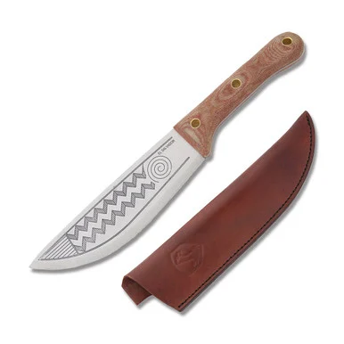 Condor Primitive Sequoia Knife Micarta 8.4in Natural Finish Blade CTK390684