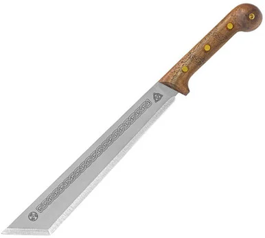 Condor Tool and Knife Argyll Scottish Machete 1075/Walnut with Leather Sheath CTK60960