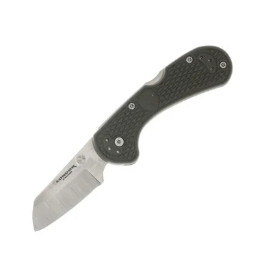 Condor Tool and Knife Cadejo Cleaver Folding Knife Army Green 2.82in Polished Blade CTK60725