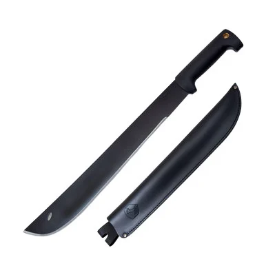 Condor Tool and Knife El Salvador Machete Gray Micarta 18in Black Plain Blade CTK2020HCM