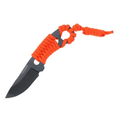 Condor Tool & Knife Orange Carlitos Neck Knife CTK60715