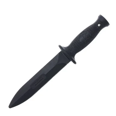 Condor Training Kombat Rubber Dagger 7in Black Santoprene Blade