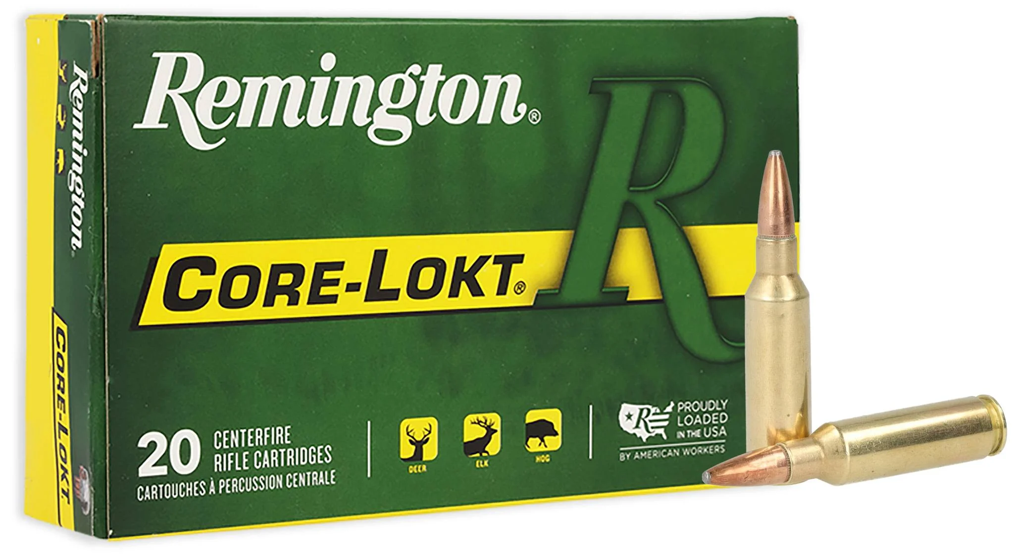Core-Lokt, 300 Rem SAUM, 165 Grain, Pointed Soft Point Core Lokt, 3075 fps