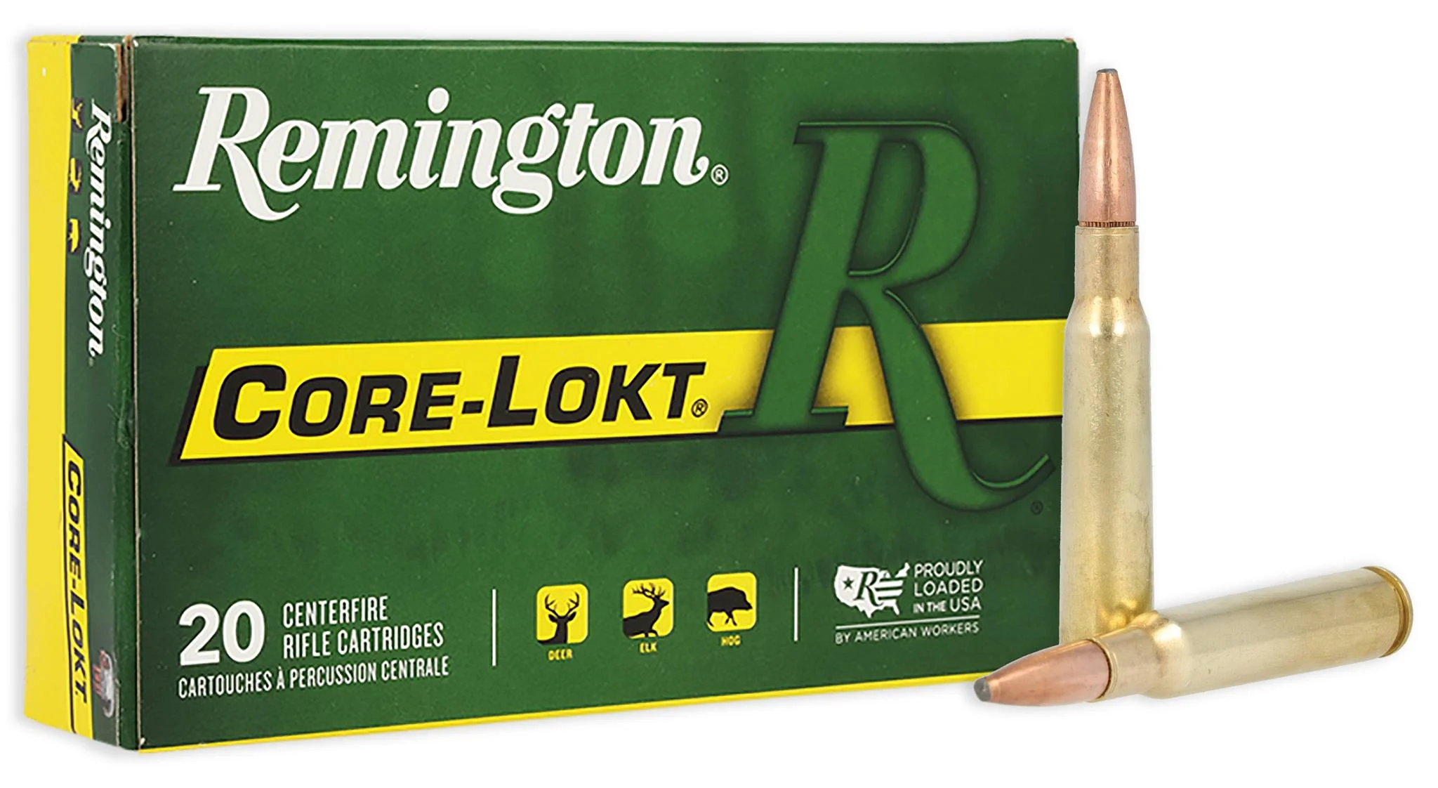 Core-Lokt, 7mm Mauser, 140 Grain, Pointed Soft Point Core Lokt, 2660 fps