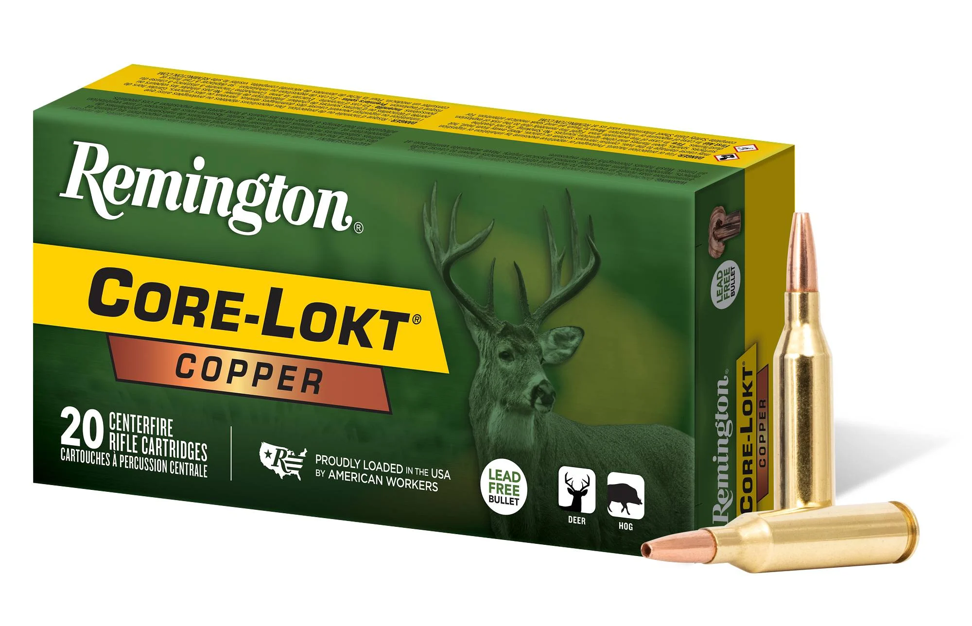 Core-Lokt Copper, 243 Win, 85 Grain, Copper HP, 3200 fps