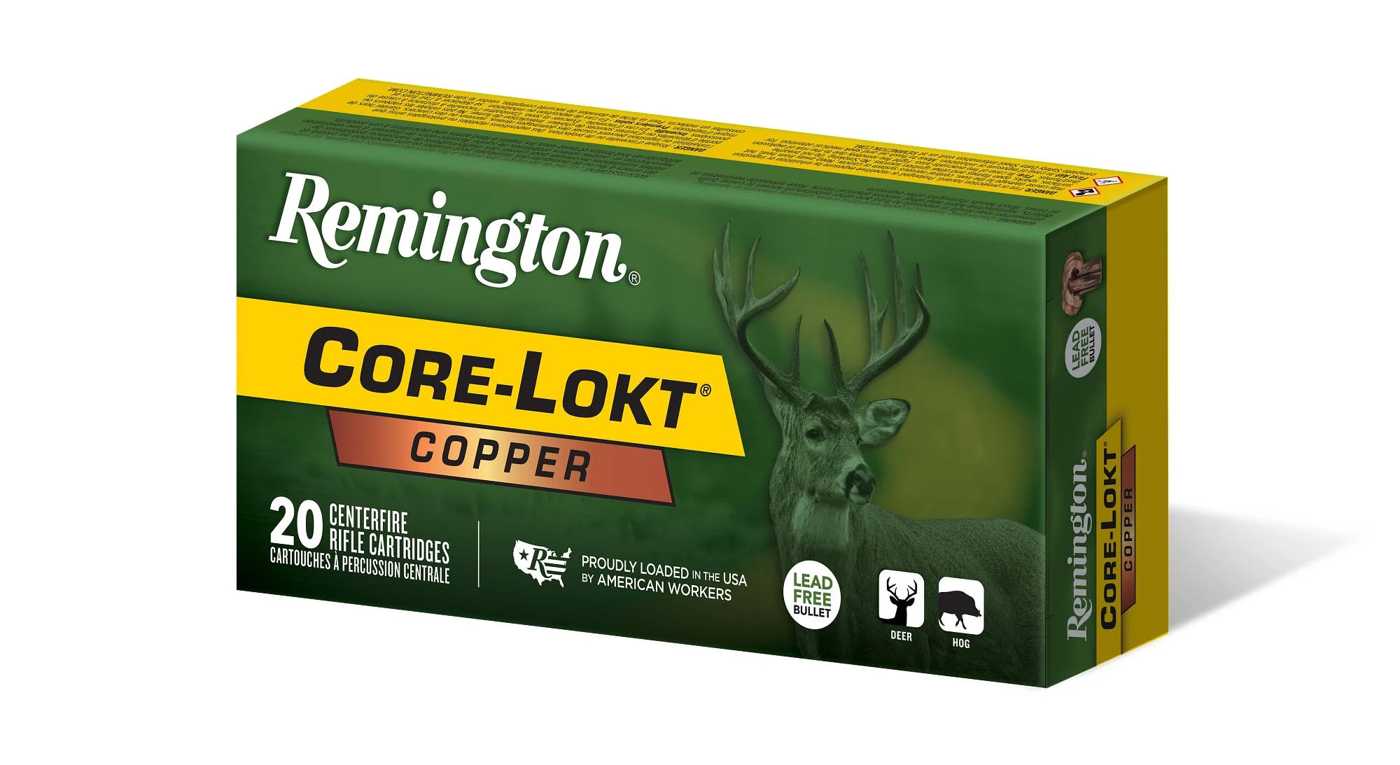 Core-Lokt Copper, 360 Buckhammer, 160 Grain, Copper HP, 2275 fps