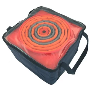 Cortina Safety Products Pack and Pop Collapsible High-Vis Cones, Set of Five Cones with Carrying Case