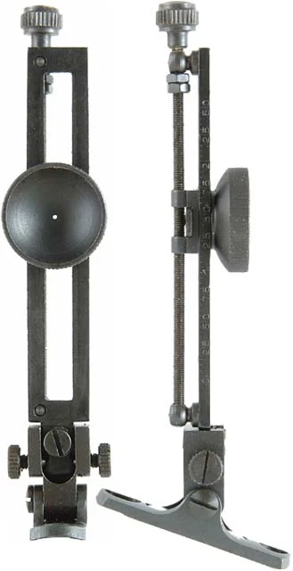 Creedmoor Vernier Tang Sight,for Long Range competition,with 5" elevation and windage,plus true Vertical alignment