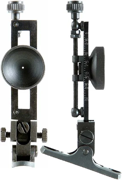 Creedmoor Vernier Tang Sight,for Mid Range competition,with 3" elevation and windage,plus true Vertical alignment