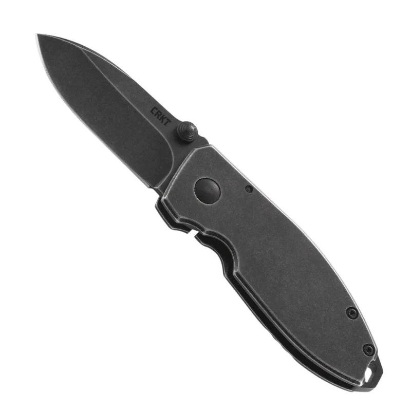 CRKT 2490KS Squid Every Day Carry (EDC) Folding Knife – Black Stonewash