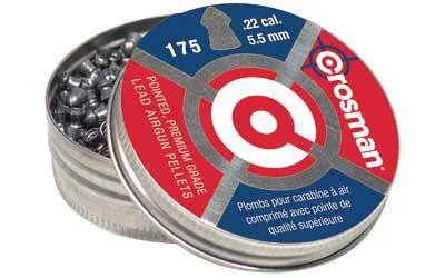 Crosman .22 Pointed Pellets 175-tin
