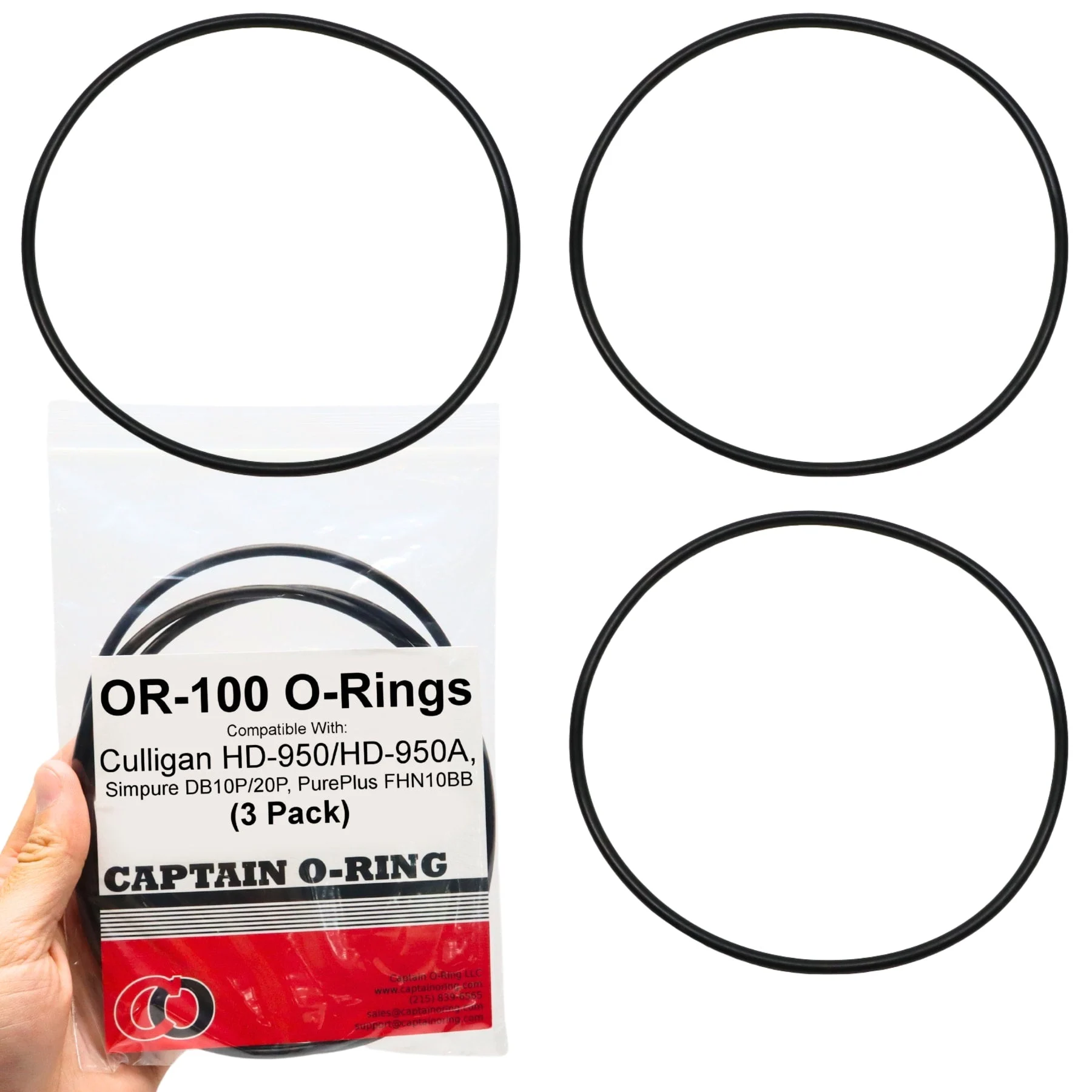 Culligan OR-100 for HD-950/HD-950A, Simpure DB10P/DB20P, PurePlus FHN10BB (3 Pack)