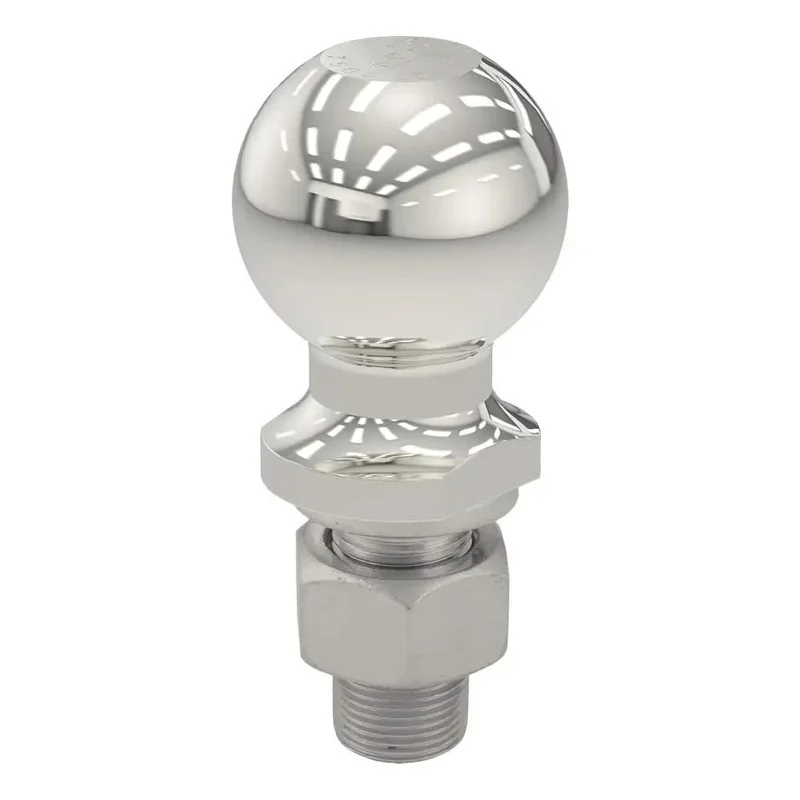 CURT 2-5/16 Trailer Ball – 1 x 2-1/8 Shank – 7,500 lbs – Stainless Steel [40084]