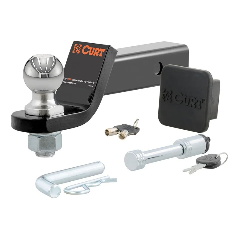 CURT Towing Starter Kit w/2 Ball – 2 Shank – 7,500 lbs – 2 Drop [45534]
