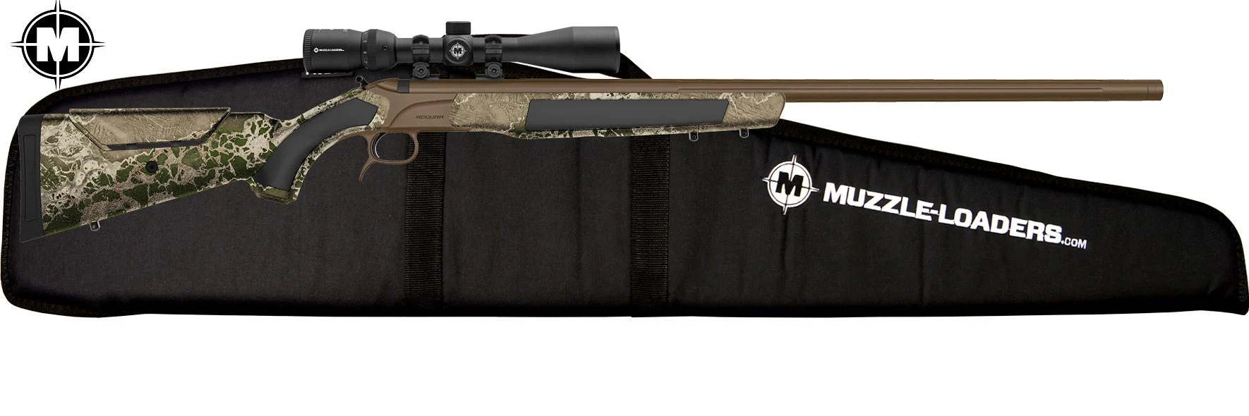 CVA™ Accura LR-X - 3-9x40mm Scope - .50 Cal 30" Barrel Threaded 3/4x24 - 1:28 Twist - PR9207NMZ