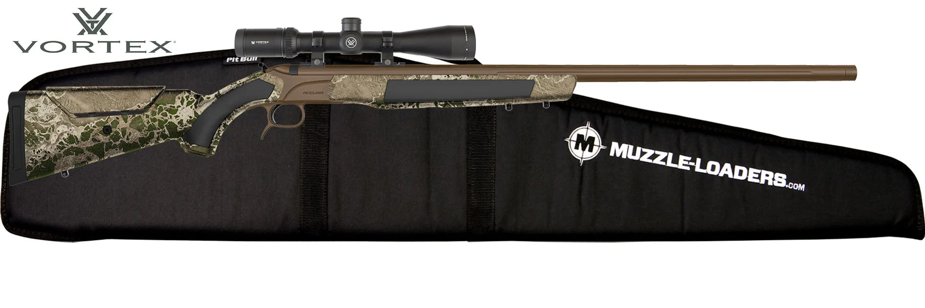 CVA™ Accura LR-X - Vortex™ Viper HD 3-15x44mm Scope - .50 Cal 30" Barrel Threaded 3/4x24 - 1:28 Twist - PR9207VSVIP