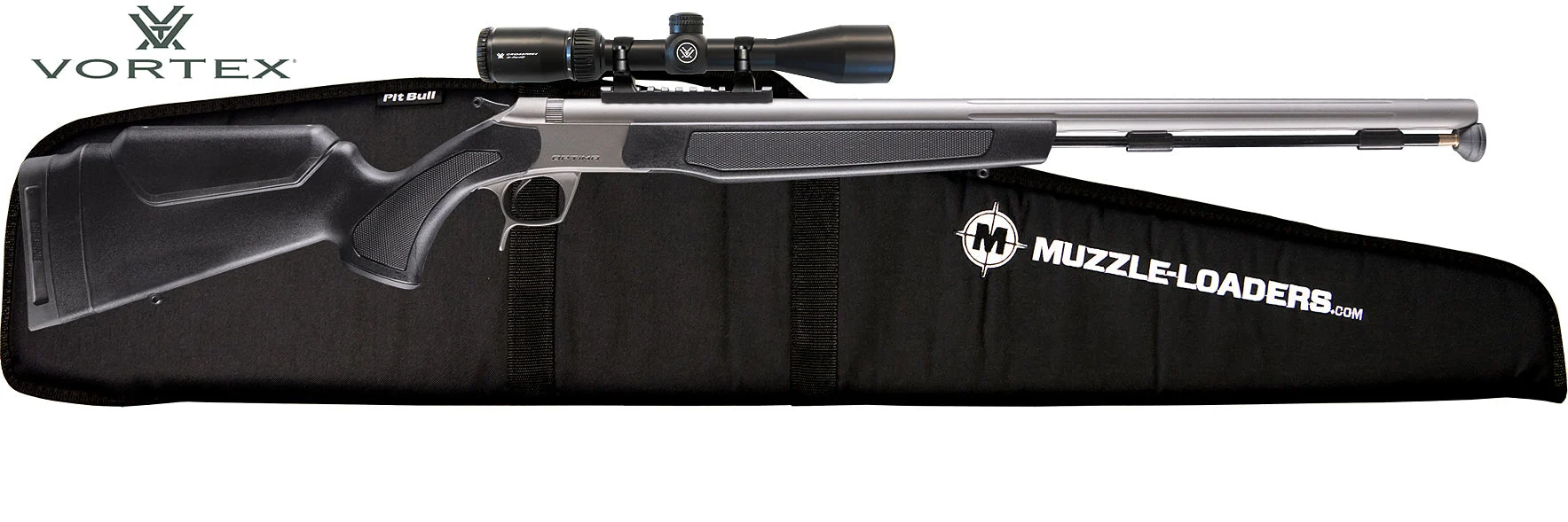 CVA Optima™ Muzzleloader SS & Black Vortex™ Scope Combo - .50 Cal - PR2050VSC