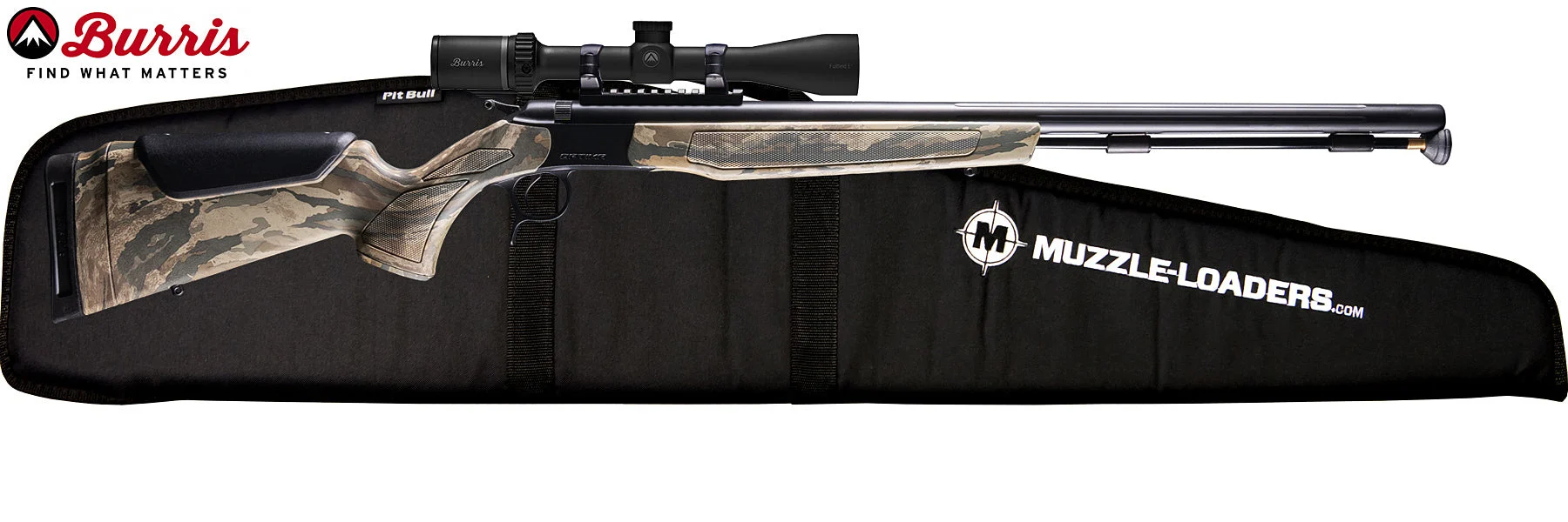 CVA Optima™ Realtree™ Legacy Camo Scope Combo - .50 Cal Burris™ 3-9x40mm Scope - PR2047BFC