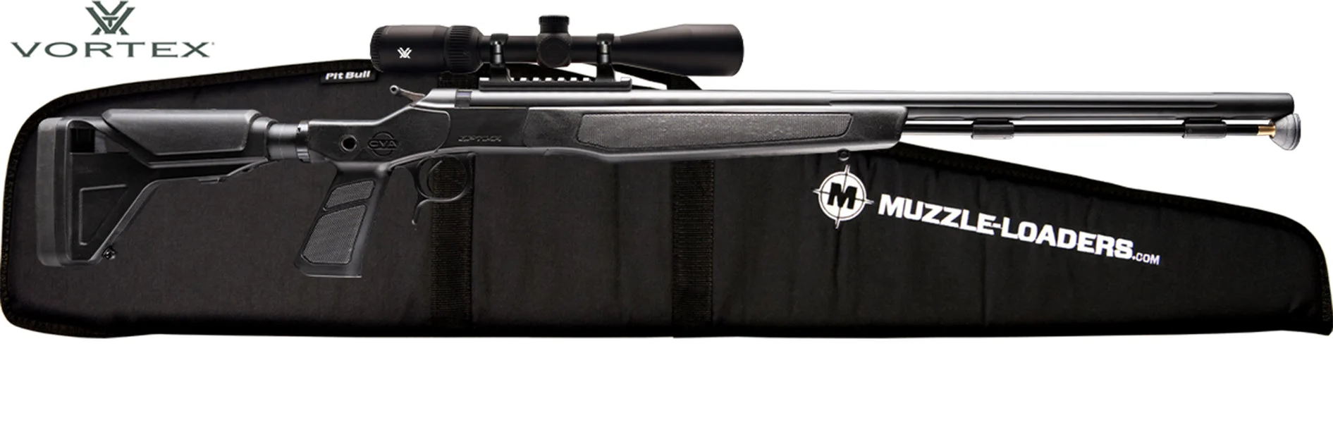 CVA Optima™ XP Rifle - Vortex™ Crossfire HD 3-9x40mm Scope Combo - .50 Caliber Nitride Black - 26" Barrel - PR2043VHD