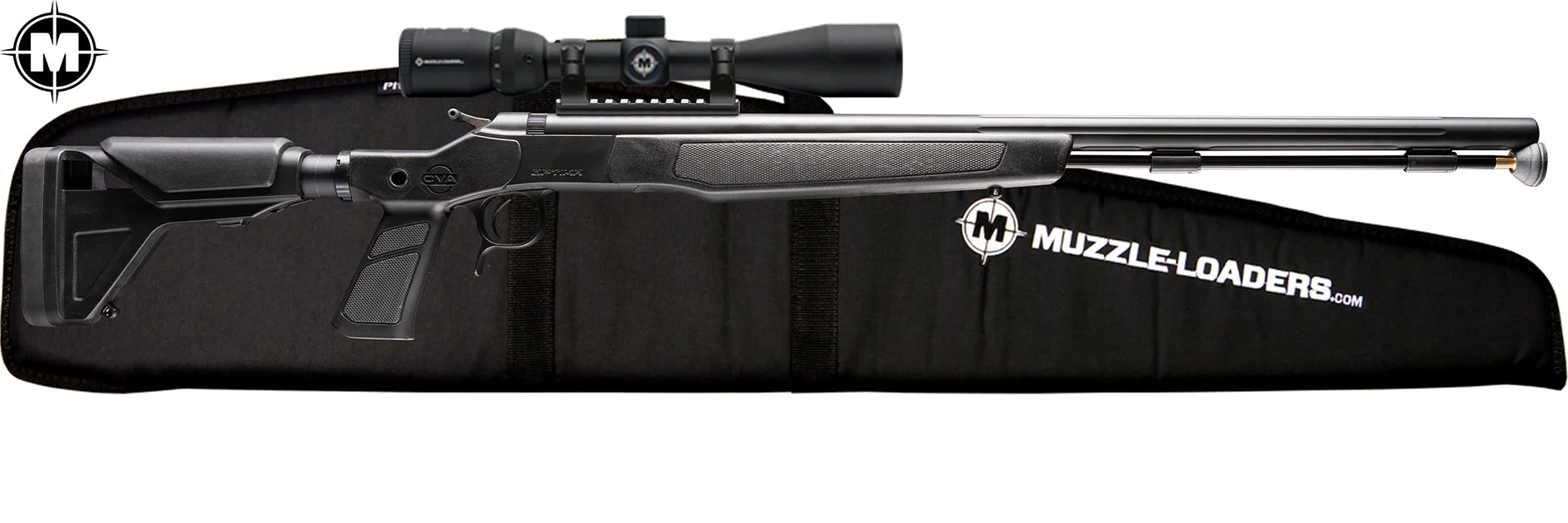 CVA™ Optima™ XP Rifle w/ 3-9x40mm Scope Combo - .50 Caliber Nitride Black 26" Barrel - PR2043NMZ