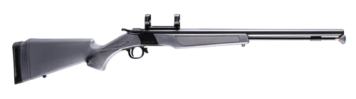 CVA Wolf 50 Cal, 24" Barrel, Picatinny Rail, Fixed Stealth Gray Stock