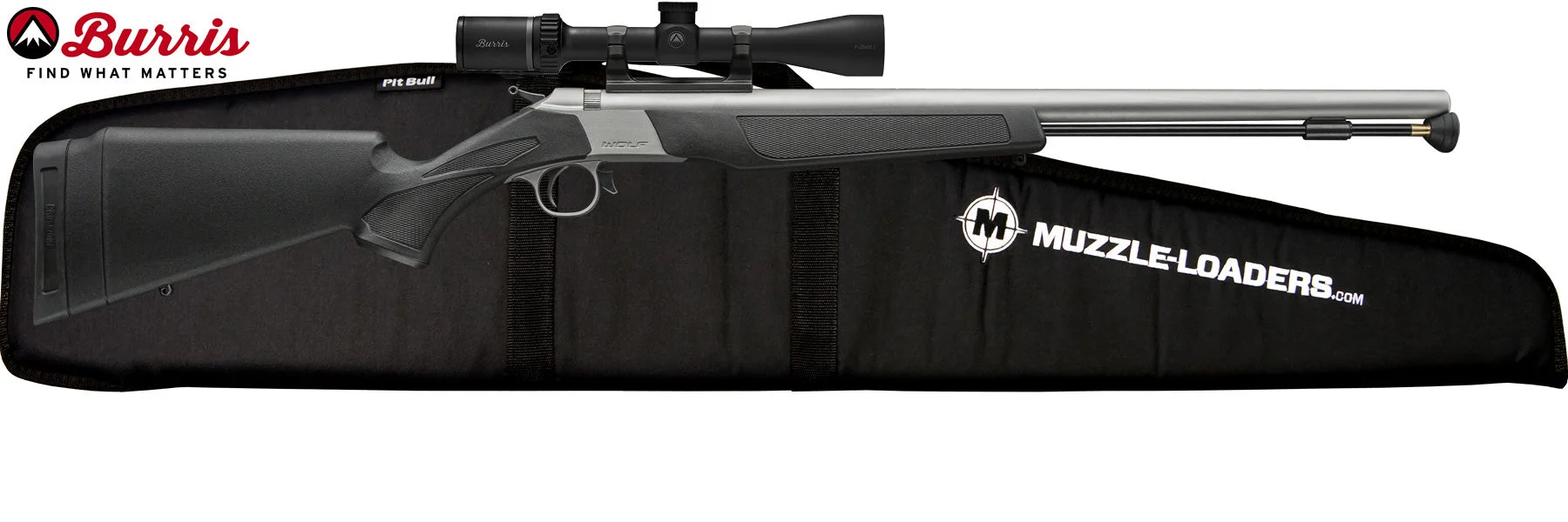 CVA Wolf™ V2 Scope Combo - 3-9x40mm Burris™ Fullfield E1 - PR2117BFC
