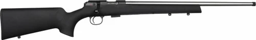 CZ 457 22 LR, 20" Threaded Barrel, Black Synthetic, Stainless Steel Barrel, 5rd