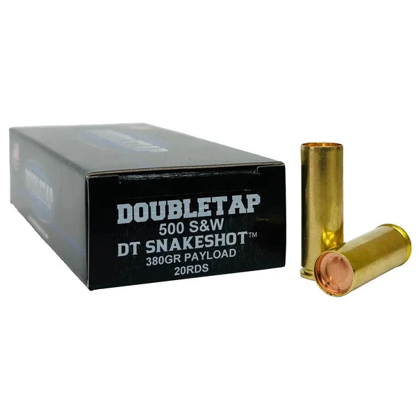 DBLTAP SNAKESHOT 500S&W 380GR 20RD