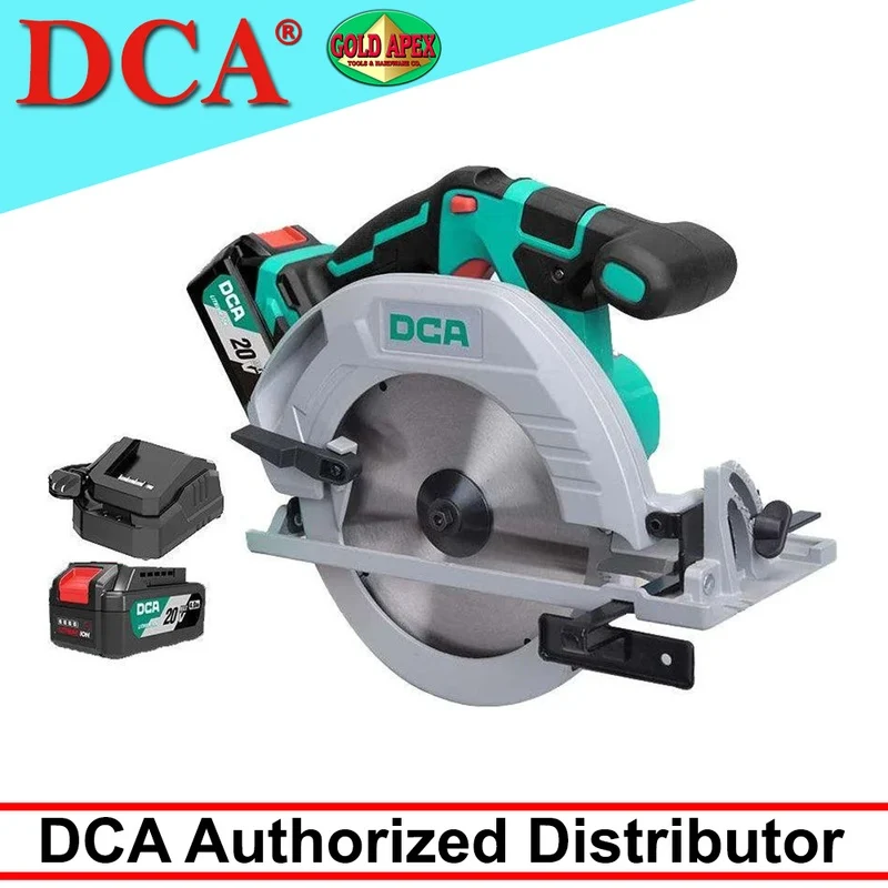 DCA ADMY02-185 BM 20V Cordless Brushless Circular Saw 7-1/4″ [Kit]