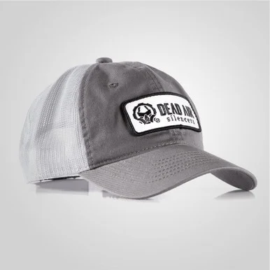 Dead Air Hat – Charcoal/White