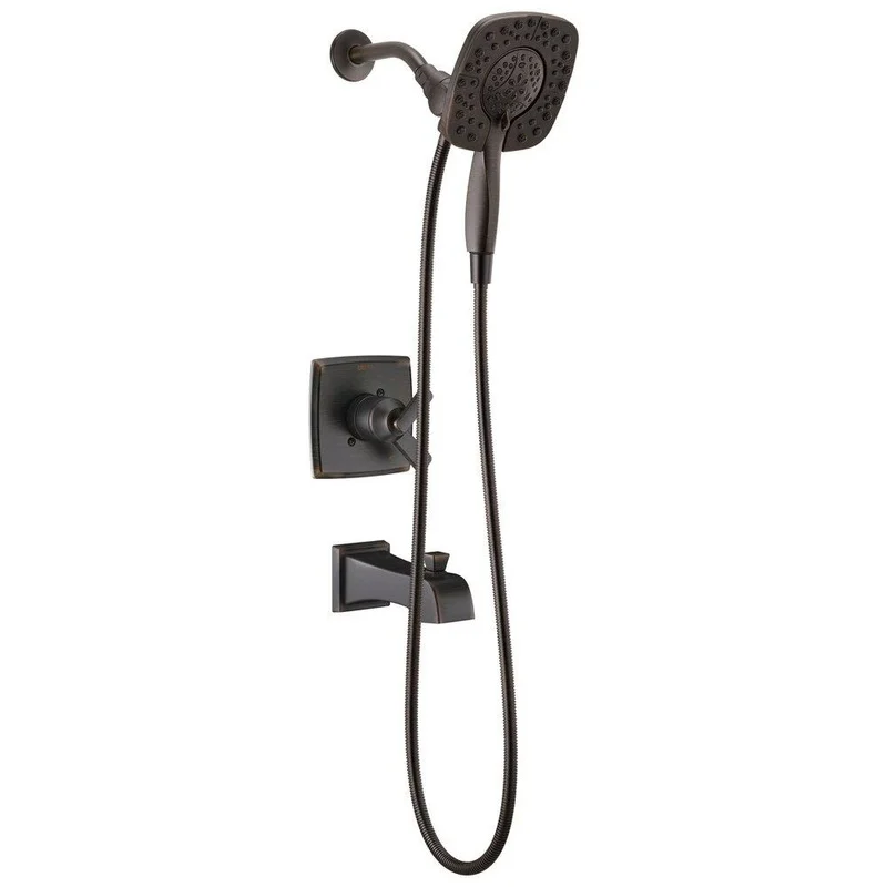 Delta Faucet Ashlyn Single Handle Multi Function Bathtub & Shower Faucet in Venetian Bronze (Trim Only) | Ferguson