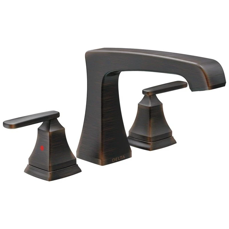 Delta Faucet Ashlyn Two Handle Roman Tub Faucet in Venetian Bronze (Trim Only) | Ferguson