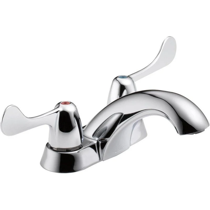 Delta Faucet Classic Two Handle Centerset Bathroom Sink Faucet in Chrome | Ferguson