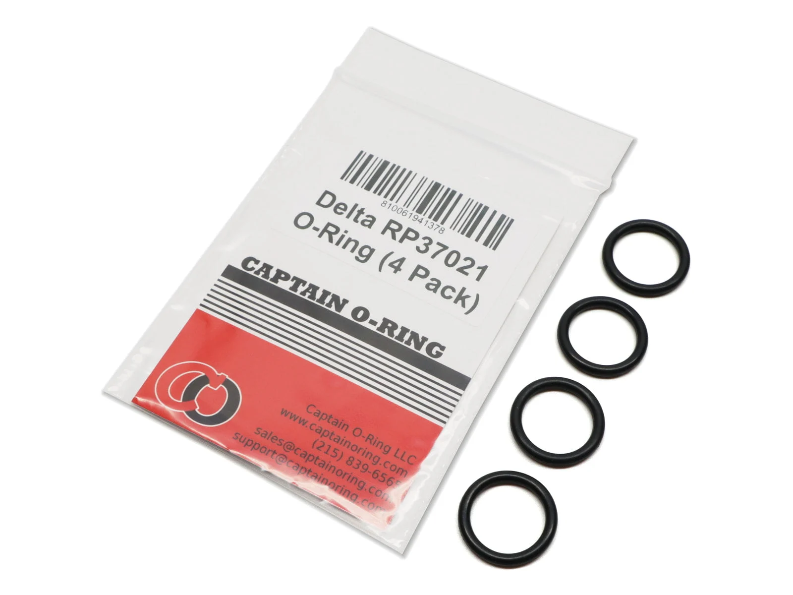 Delta P37021 O-Rings for Delta Victorian Faucet (4 Pack)