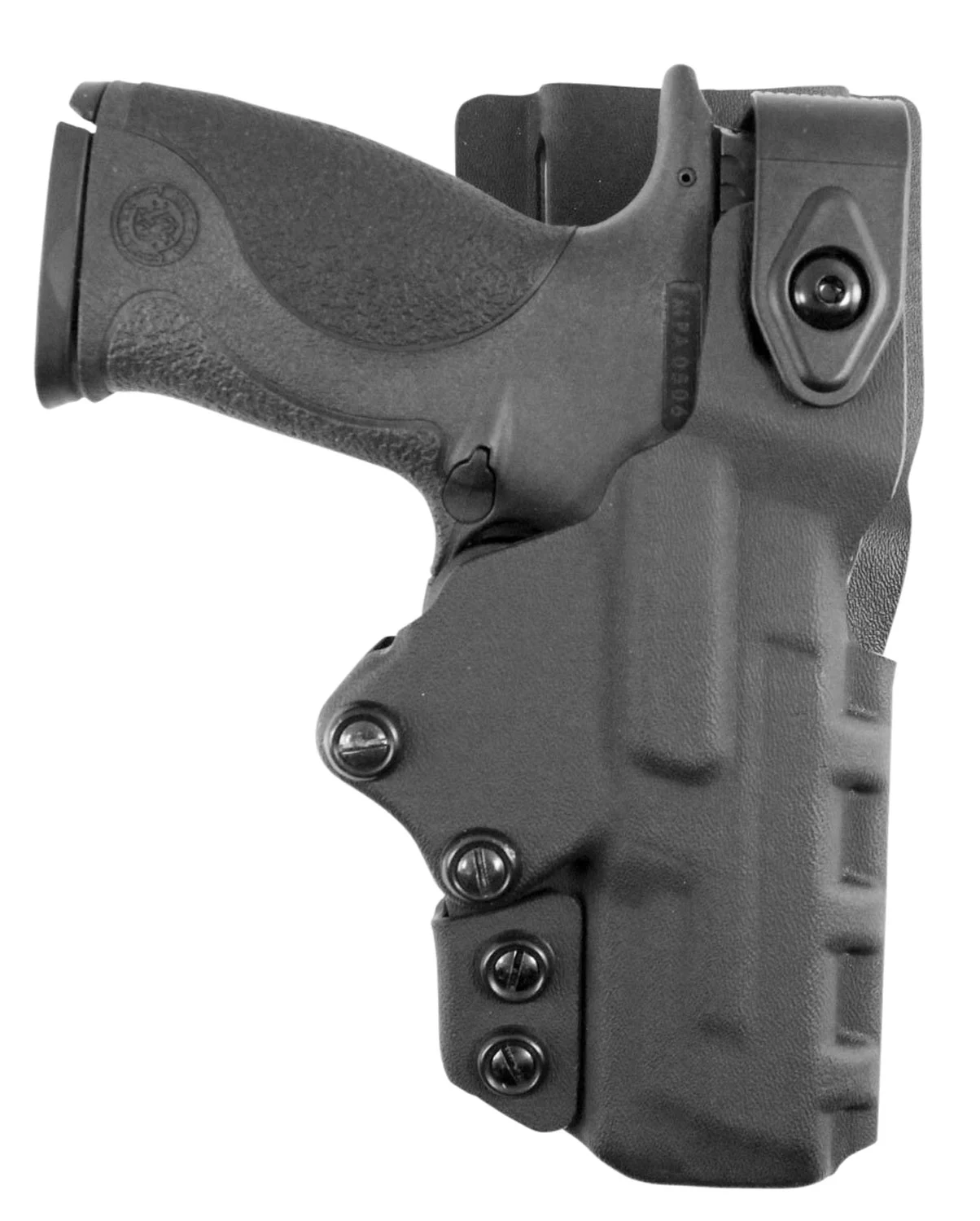 DeSantis Gunhide 182KAB2Z0 Just Cause 2.0Black Kydex IWB Belt Clip Fits Glock 17,19,22,23,31,32; 17 Gen5; 19 Gen5, 19x,45 Right Hand