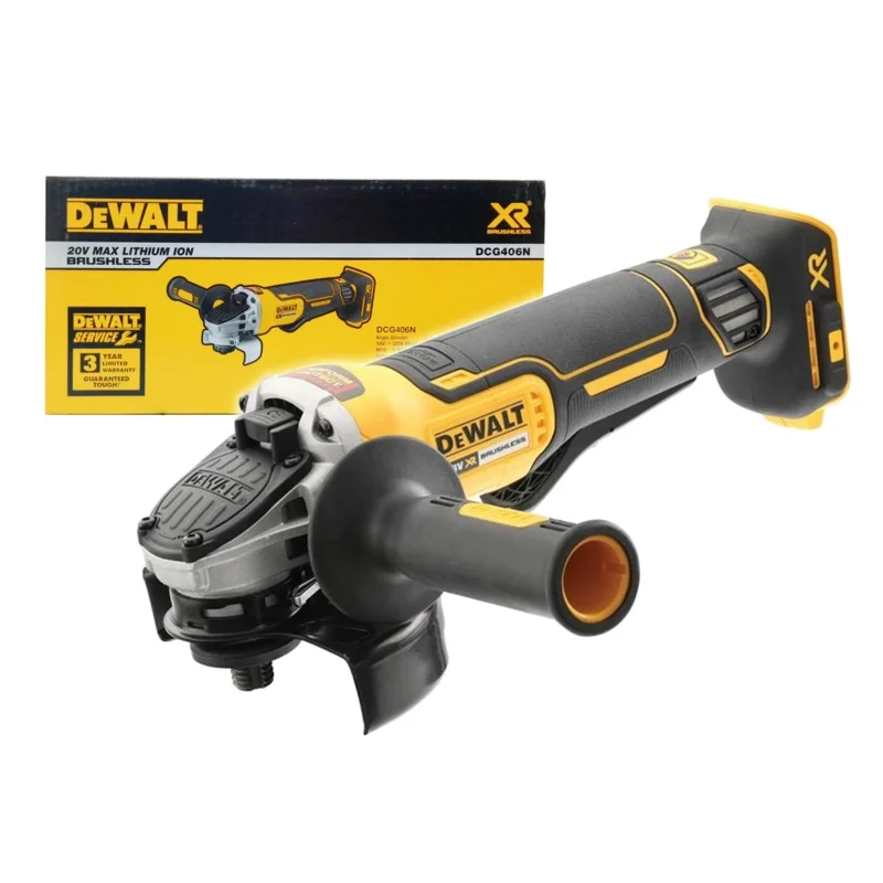 Dewalt DCG406N 20V Cordless Brushless Angle Grinder 4″ (Bare Tool) [Paddle Switch]