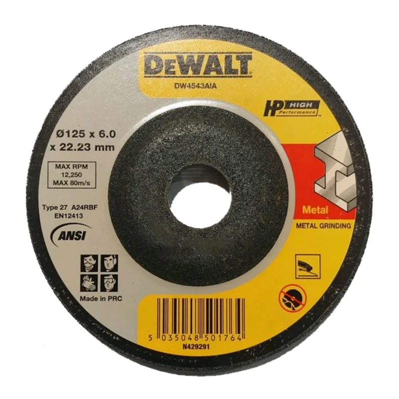 Dewalt DW4543AIA-B1 Grinding Disc 5″ for Metal