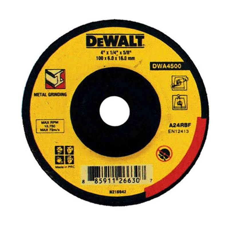 Dewalt DWA4500 Grinding Disc 4″ For Metal