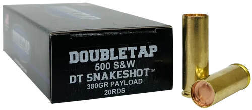 DoubleTap 500 Smith & Wesson, 380gr, DT Snakeshot, 20rd Box