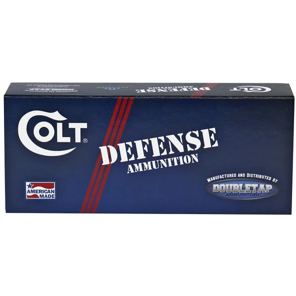 DOUBLETAP COLT DEFENSE 38SPL+P 110GR SJHP 20RD