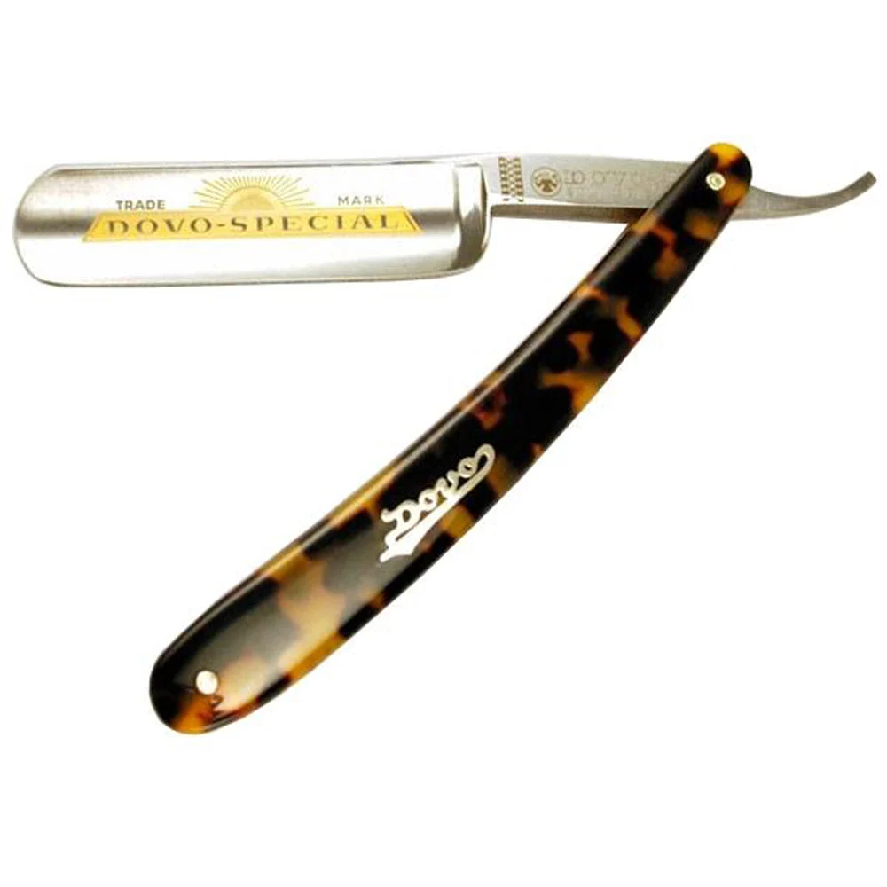 Dovo-Special Straight Razor with Imitation Tortoiseshell Handle