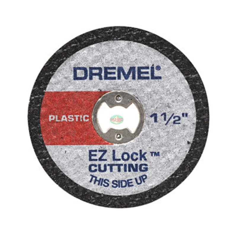 Dremel EZ476 1 1/2-Inch EZ Lock Cut-Off Wheels For Plastic (5pcs)