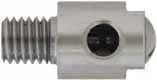 Powder drum, 13mm diameter, 8-1.25mm thread, drilled for nipple 1/4-28 thread