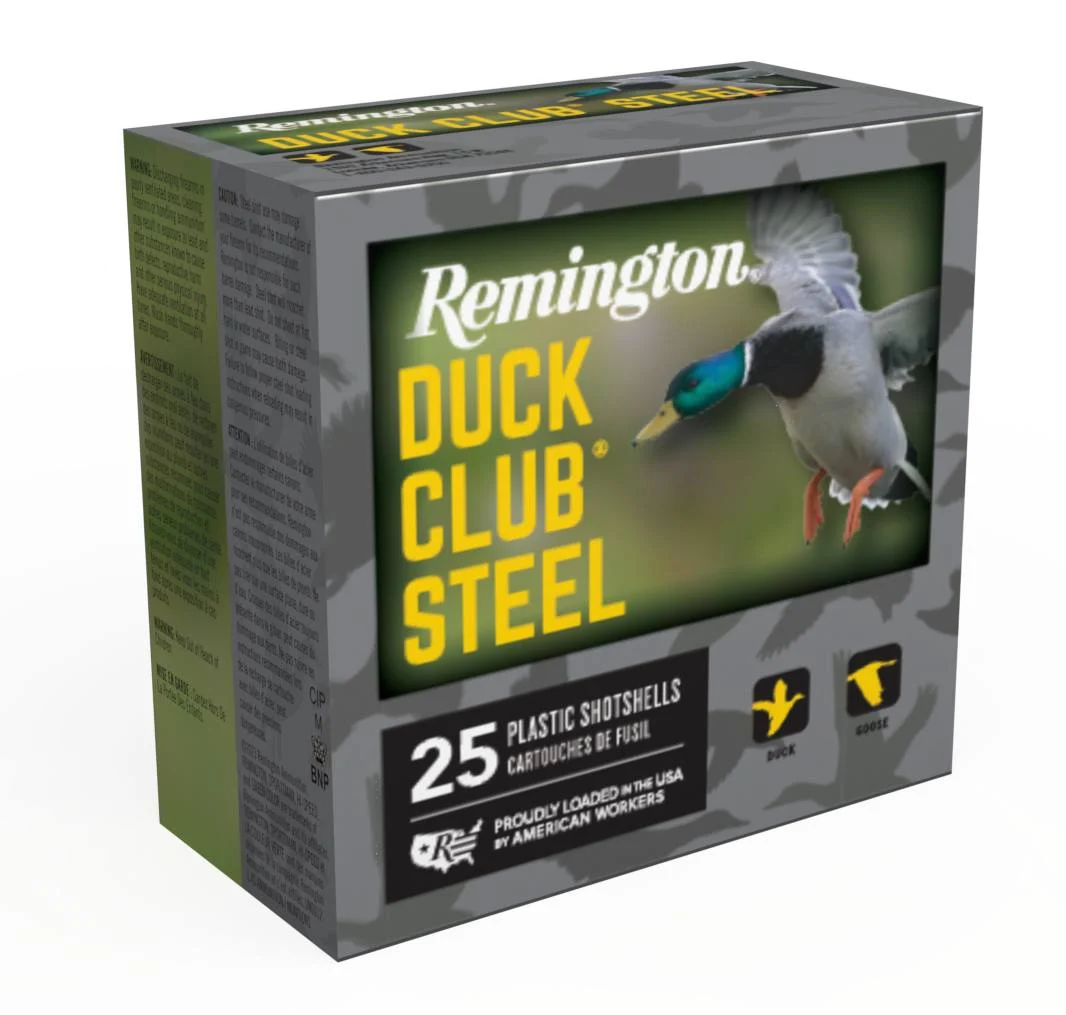 Duck Club Steel, 12 Gauge, 3 Shot, 3-1/2 in, 1 3/8 oz, 1500 fps