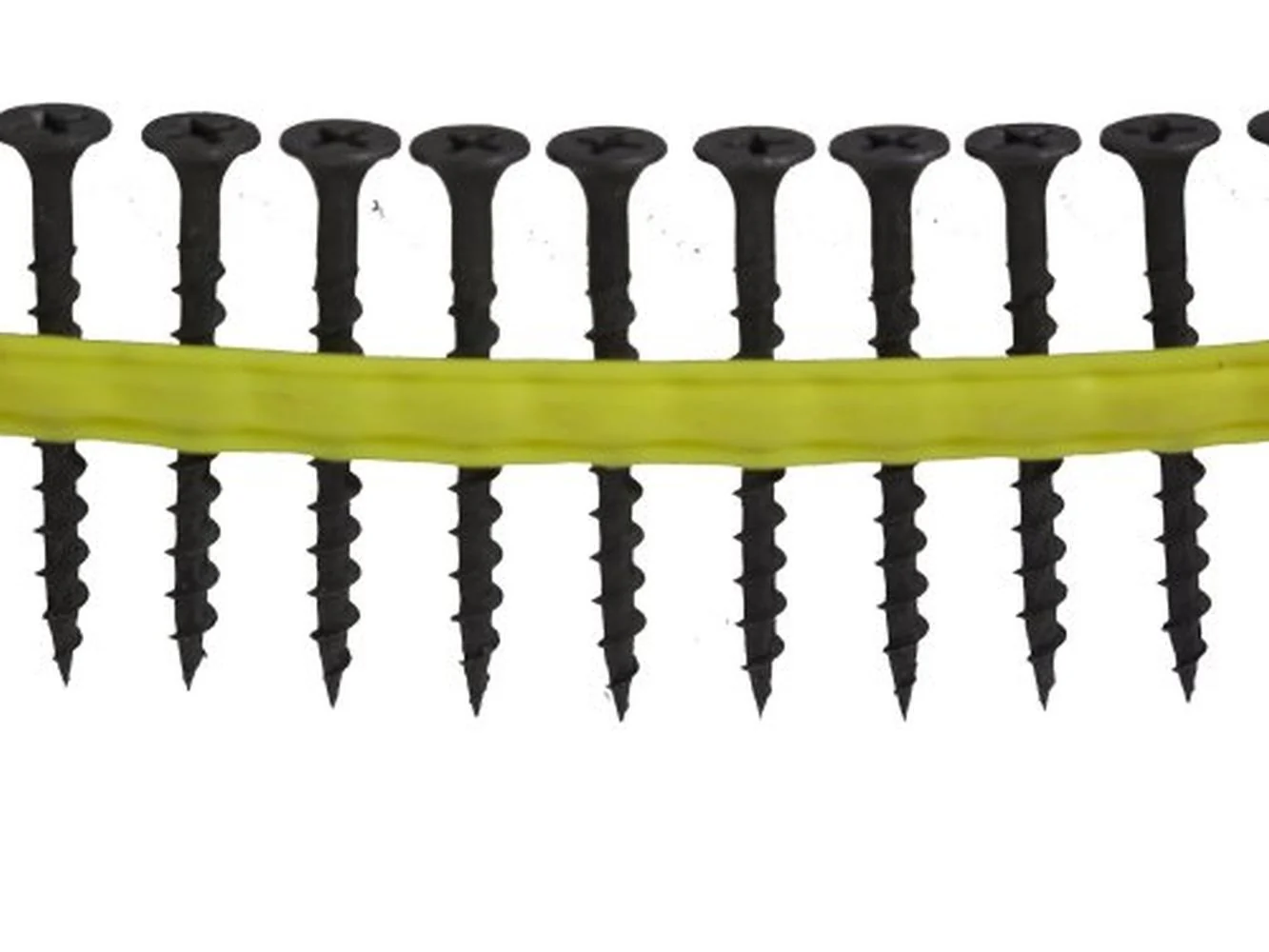 Simpson Strong-Tie DWC158PS #6×1-5/8 Phillips Drive Bugle Head Gray Phosphate Coating Steel Collated Screws, 2,500/Box