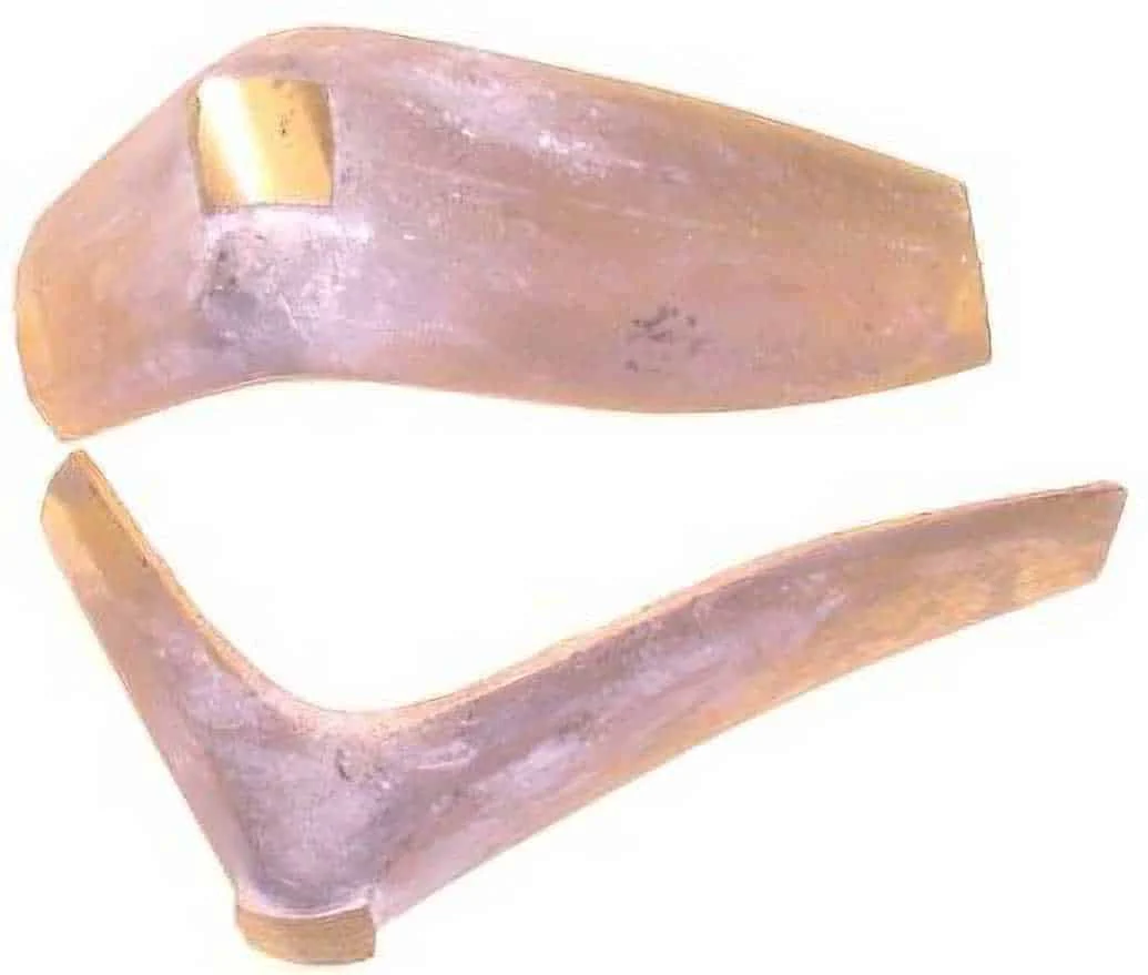 Early Transitional Butt Plate – Brass